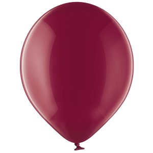 Гелиевый шар бордовый 12" (30 см)