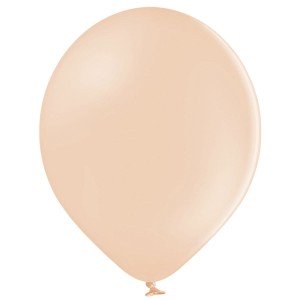 Гелиевый шар персиковый макарун 12" (32 см)