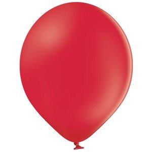 Гелиевый шар красный 12" (30 см)
