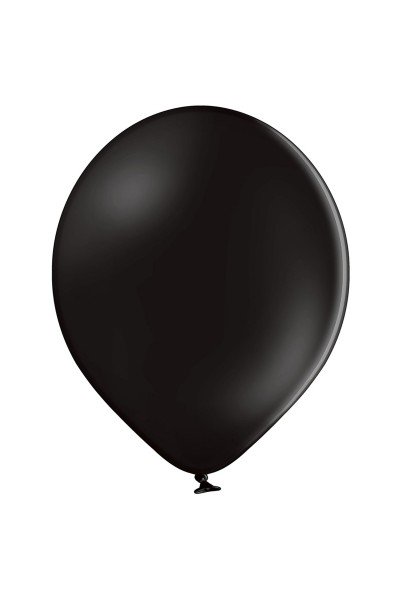 Черный гелиевый шар 12" (30 см) Черный гелиевый шар 12" (30 см)