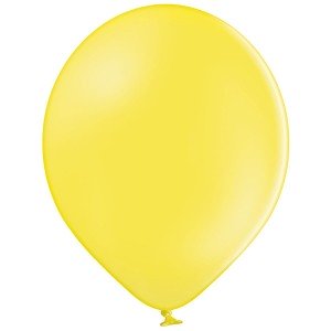 Гелиевый шар желтый 12" (30 см)