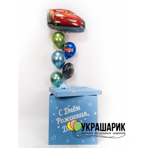 Коробка с шарами №28