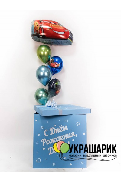Коробка с шарами №28