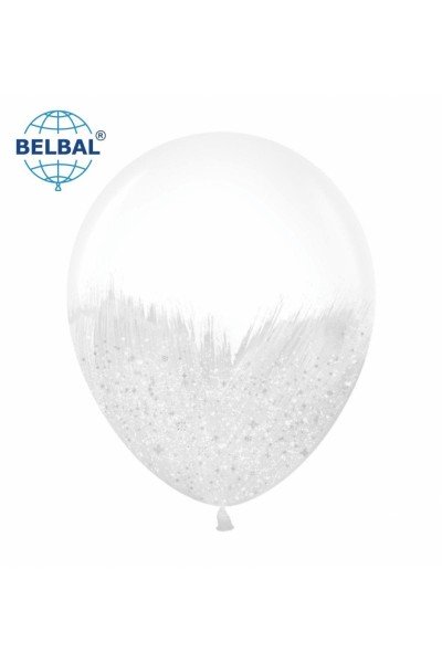 Шарик Brush Shine белый на прозрачном Шарик Brush Shine белый на прозрачном